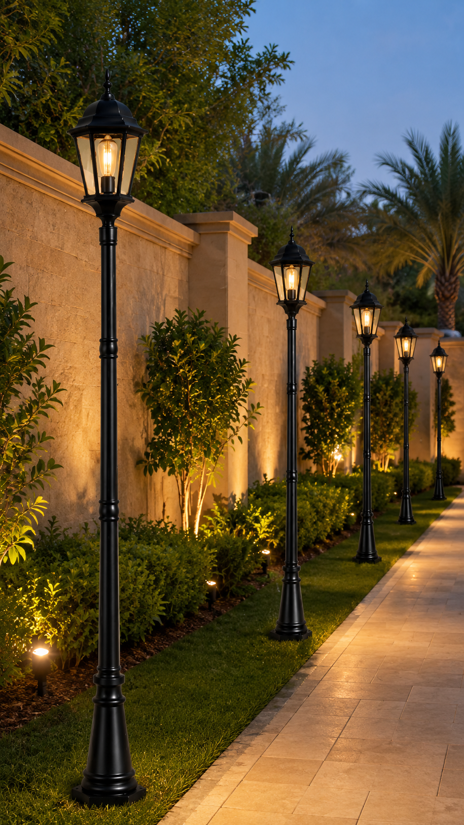 New classic design for the garden ,pathway,Bollard light Aluminum body