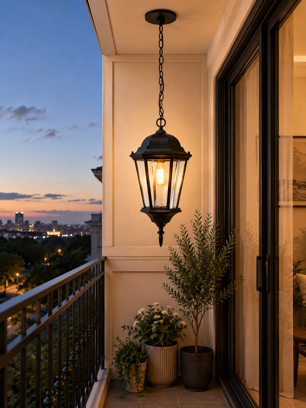 Outdoor Pendant light for the Entrance,Balcony,Room,cafe,restaurant Aluminum body